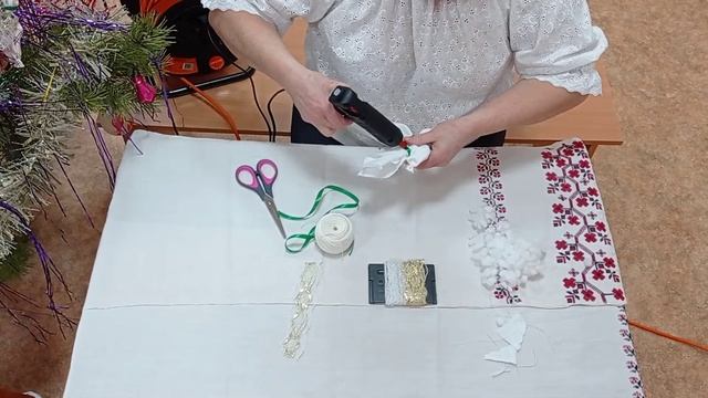 Мастер-класс по изготовлению тряпичной куклы "Рождественский ангел" смотреть онлайн