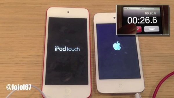 Comparatif iPod Touch 5G VS iPod Touch 4G (design et rapidité)