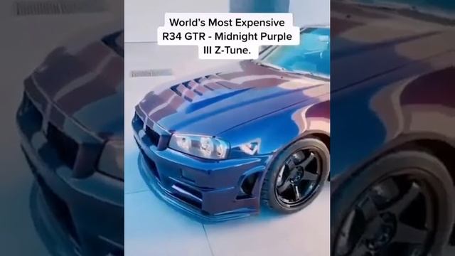 incredible cars luxurious cars GTR R34 and amazing cars GTR R34 midnight purple III смотреть онлайн