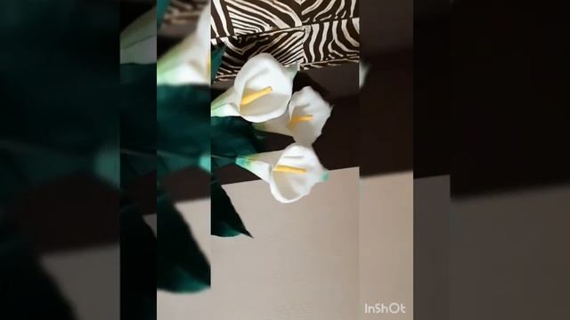 каллы из изолона + EVA люкс листья смотреть онлайн