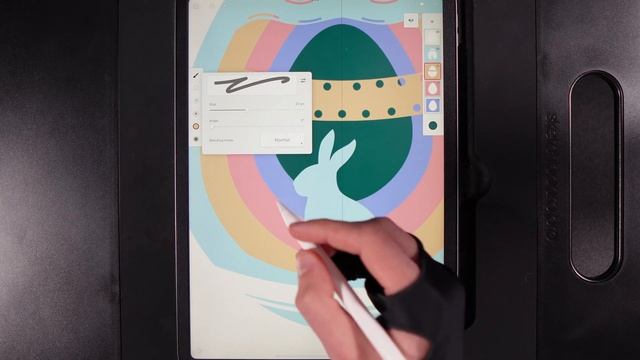 Easter paper cut out - Infinite Painter Tutorial #16 смотреть онлайн