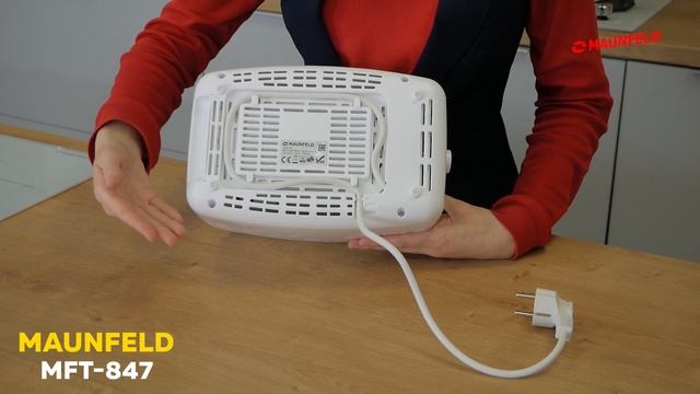 Toster MAUNFELD MFT 847WH смотреть онлайн