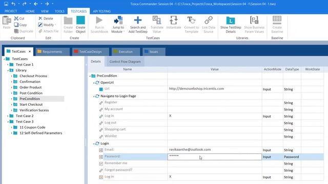 TRICENTIS Tosca - Lesson 13 | Business Parameters | Reusable TestStepBlock смотреть онлайн