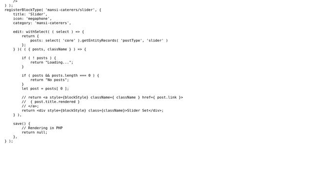 Wordpress: Create RangeControl in gutenberg Block смотреть онлайн