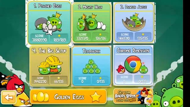 Angry Birds 1.6.3.1 with chrome sprites pigs and birds *Link is in the description* смотреть онлайн