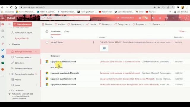 OUTLOOK: ELIMINAR CORREOS смотреть онлайн