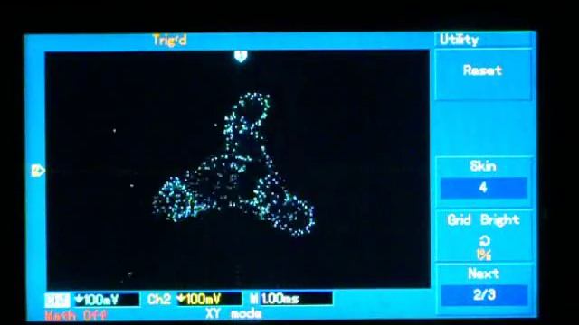 Youscope on UNI-T UTD2102CEL digital storage oscilloscope смотреть онлайн