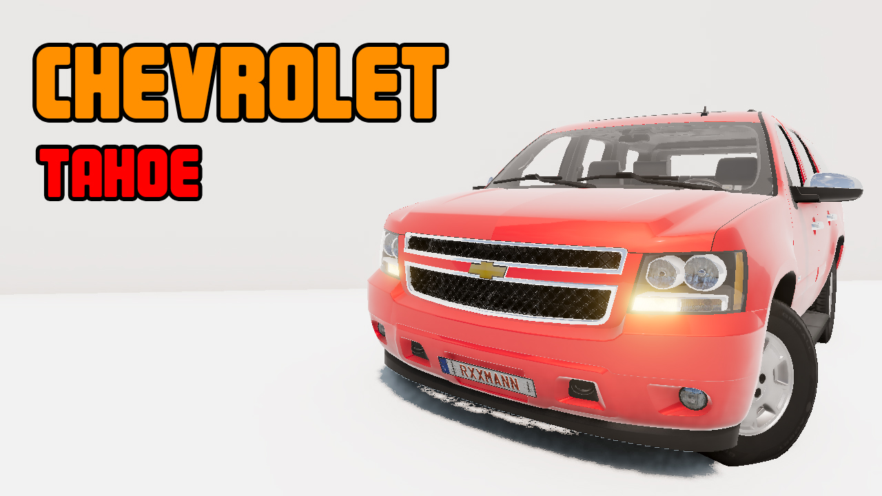 Мод Chevrolet Tahoe 2020 для BeamNG.drive