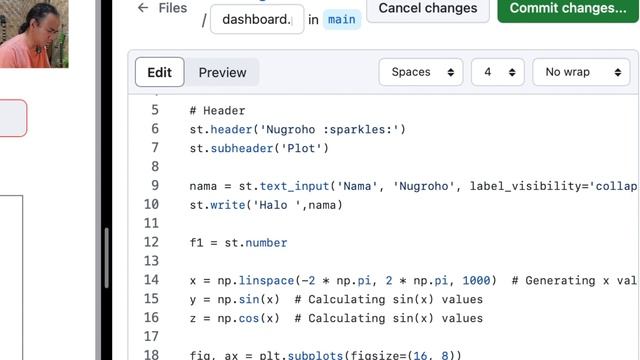 [Python] Menambahkan Input Text dan Angka di Streamlit смотреть онлайн