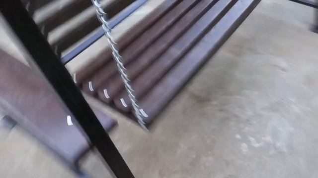 Садовая качеля своимы рукамы. смотреть онлайн