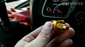 Замена датчика температуры охлаждающей жидкости JCB 4cx