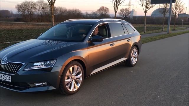 Skoda Superb Combi (2017) смотреть онлайн