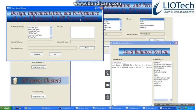 JAVA 2012 IEEE Project Design, Implementation, and Performance of a Load Balancer смотреть онлайн