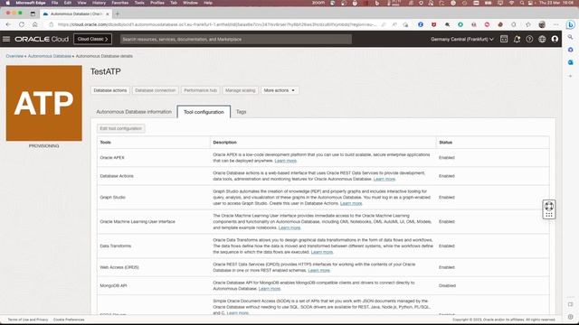 Oracle Cloud Infrastructure How to create an Autonomous DB and connect using Online SQL Developer смотреть онлайн