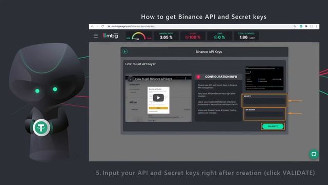How to get Binance Futures API and Secret keys смотреть онлайн