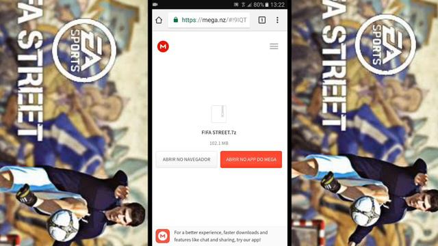 FINALMENTE👏FIFA STREET⚽APENAS 100MB✔PARA QUALQUER CELULAR ANDROID😱 смотреть онлайн