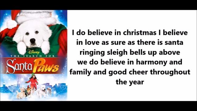 Santa paws I Do Believe In Christmas lyrics (Merry Christmas) смотреть онлайн