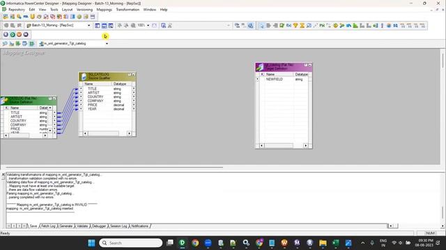 XML Generator Transformation In Informatica PowerCenter  By Raj Informatica - Generate XML Files