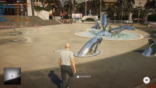 Hitman 2 Phenom II x4 945 & GTX 960 смотреть онлайн