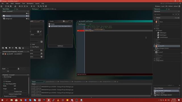 Dialogue | Game Maker Studio 2 смотреть онлайн