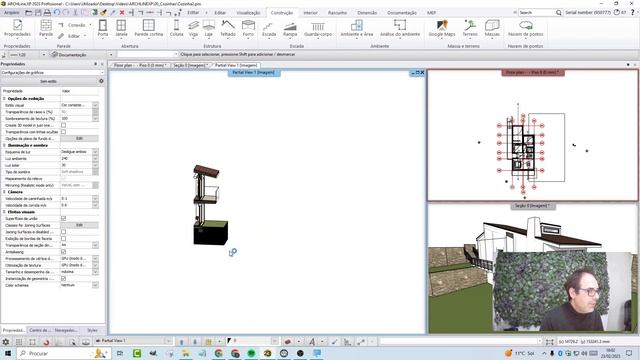 Novo Software BIM ARCHLine.XP 2023: Como Obter uma Secção Parcial Tridimensional de um Edifício смотреть онлайн
