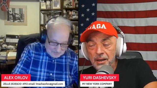 1726 ВЖИВУЮ/LIVE С Алексеем Орловым, журналистом и автором (Северная Каролина) смотреть онлайн