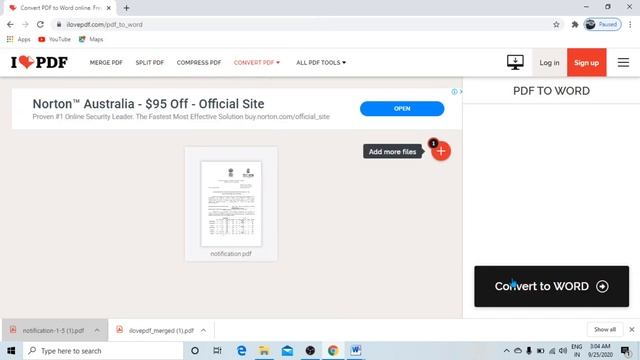 How to Convert PDF to Word, Excel, Power Point, JPEG / Merge PDF , Lock PDF, Unlock PDF ! Free ! смотреть онлайн