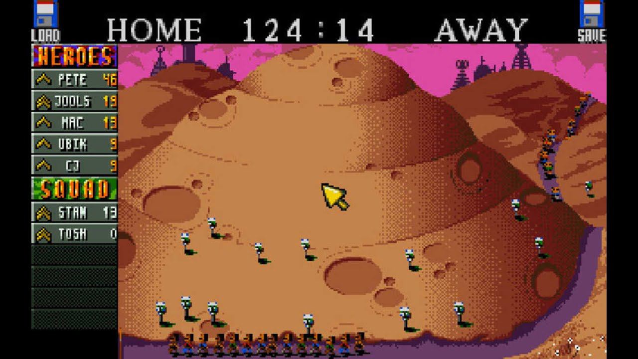 CannonFodder 2  на Commodore Amiga