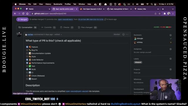 Moving to Vite + React - Issues With Brian смотреть онлайн