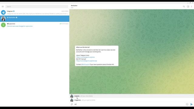 Crear un bot en Telegram con respuestas automatizadas 2022 (con Python) смотреть онлайн