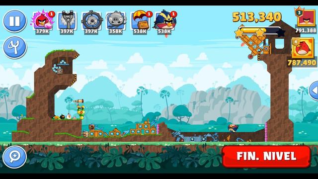 Angry Birds Friends Level 4 Tournament 1197 Highscore POWER-UP walkthrough смотреть онлайн