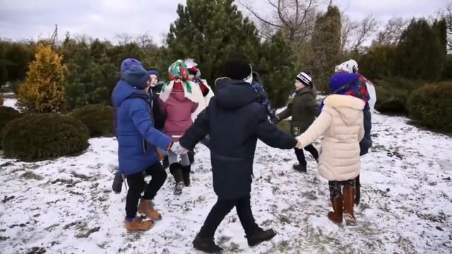 Зимние рождественские игры. Крупица.Минская область смотреть онлайн