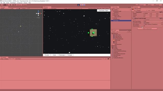Unity Tutorial: Build-Your-Own-Spaceship in Project SpaceCube - Part 14 смотреть онлайн