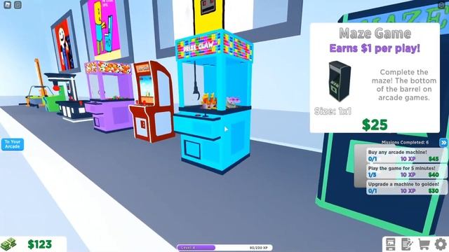 Открываем СВОЙ МАГАЗИН Аркадных игр в Arcade Empire(роблокс) смотреть онлайн