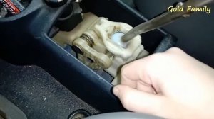 Hyundai Getz Купе 1.1, Хендай Гетц. Новенький чехол на ручку МКПП