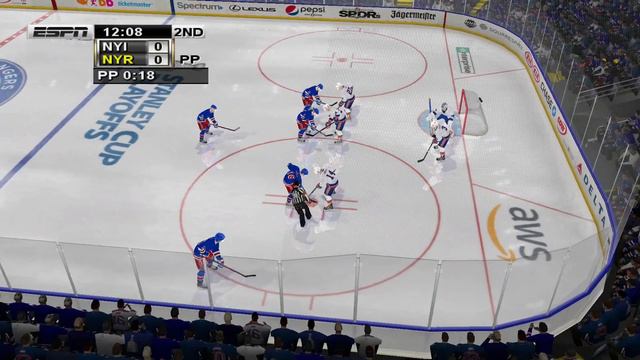 AINHL Season 5 Playoffs, Group A Finals, Game 1: Islanders @ Rangers смотреть онлайн