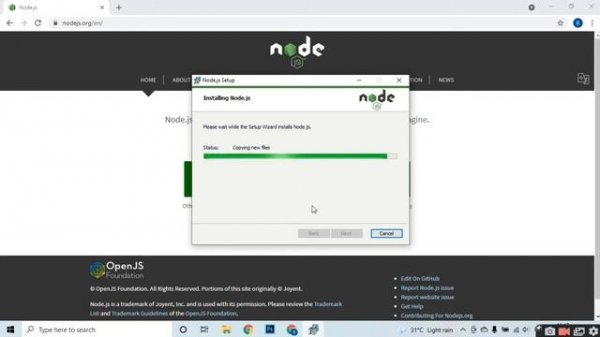 Installation-NodeJS