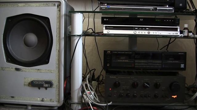 Visonic Sub 1 subwoofer sound test смотреть онлайн
