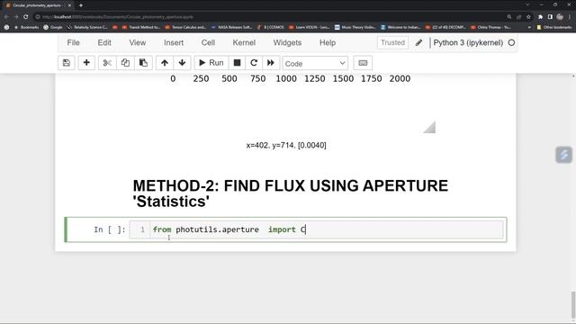 PART-5: ASTROPY PHOTUTILS| PYTHON ASTRONOMY| PHOTOMETRY| CIRCULAR APERTURE| FLUX MEASURING |ASTROP смотреть онлайн