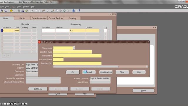 Oracle EBS ,Inventory Cycle, (3) Deliver Items (by Shareef Muhammad) def.expiration date and lot# смотреть онлайн