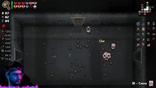 СЛОМАЛ ИГРУ И ЗАСТРЯЛ В КОМНАТЕ НАВСЕГДА (The Binding of Isaac: Repentance) #105 смотреть онлайн