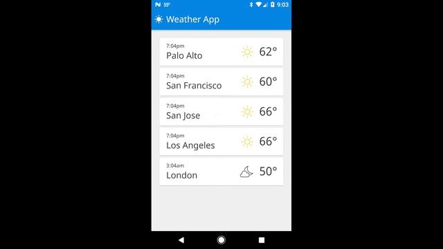 react native weather 1 android смотреть онлайн