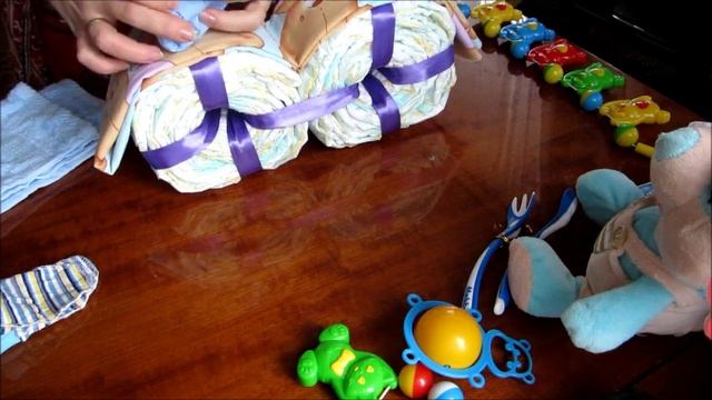 Как сделать мотоцикл из памперсов. смотреть онлайн