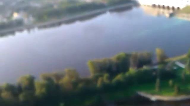 Углич с высоты птичьего полета август 2013 (Полет над Угличем) смотреть онлайн