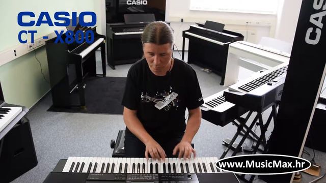 CASIO CT-X800 klavijatura by Kristian Terzić смотреть онлайн