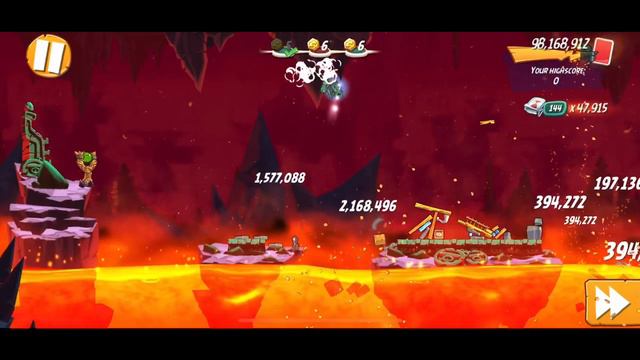 Angry Birds 2 Mighty Eagle Bootcamp(MEBC) two extra cards(Leo×3)S20D33 смотреть онлайн
