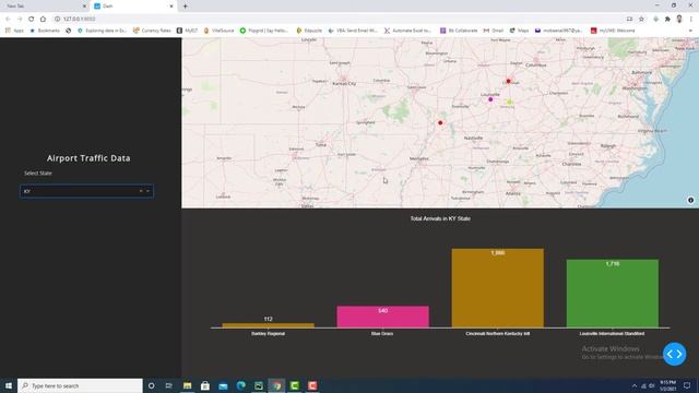 Create dashboard with scattermapbox, bar chart and left pane in plotly dash смотреть онлайн