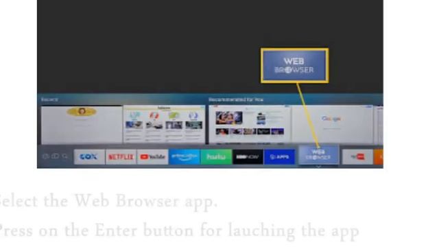 How to browse internet on Samsung Smart TV | Web Browser App 2023 смотреть онлайн