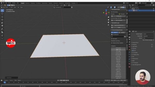 How to use Blender Kit Online Asset Library Addon in Blender 2.8 Series - Addon Tutorial Series