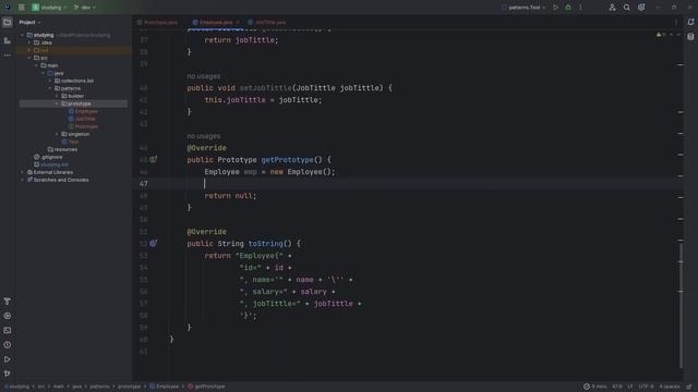 Паттерны проектирования в Java | Prototype смотреть онлайн